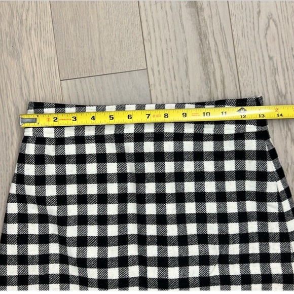 NWT JCrew Factory Wool-blend mini skirt in buffalo check, 00 - Picture 7 of 9